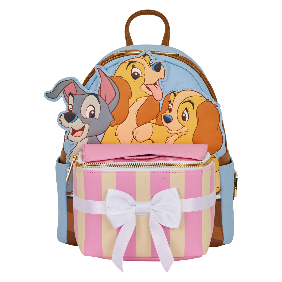 lady and the tramp exclusive puppies pop-up mini backpack