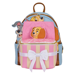 lady and the tramp exclusive puppies pop-up mini backpack