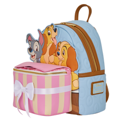 lady and the tramp exclusive puppies pop-up mini backpack