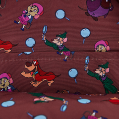 the great mouse detective exclusive flap pocket mini backpack