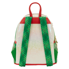stitch & scrump iridescent holiday ornament mini backpack