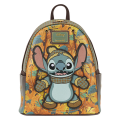 lilo & stitch exclusive autumn leaves mini backpack