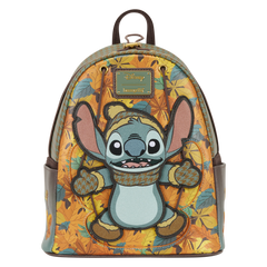 lilo & stitch exclusive autumn leaves mini backpack