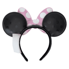 minnie mouse floral rock the dots ear headband