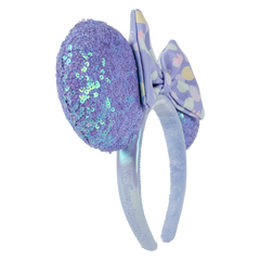 minnie mouse exclusive iridescent all-over print sequin ear headband