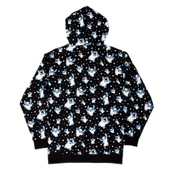 stitch ghost costume all-over print unisex hoodie