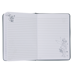 peter pan tinker bell stationery journal