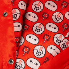 big hero 6 10th anniversary baymax & friends unisex bomber jacket