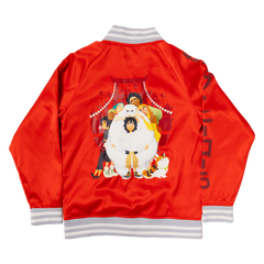 big hero 6 10th anniversary baymax & friends unisex bomber jacket