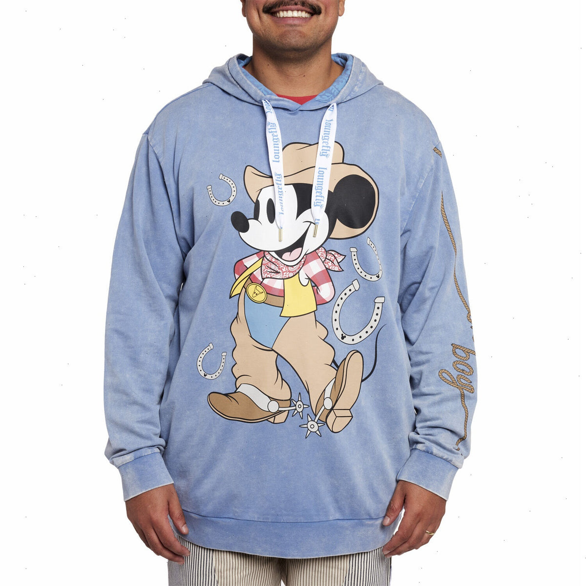 western mickey mouse unisex hoodie