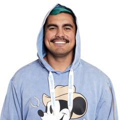 western mickey mouse unisex hoodie