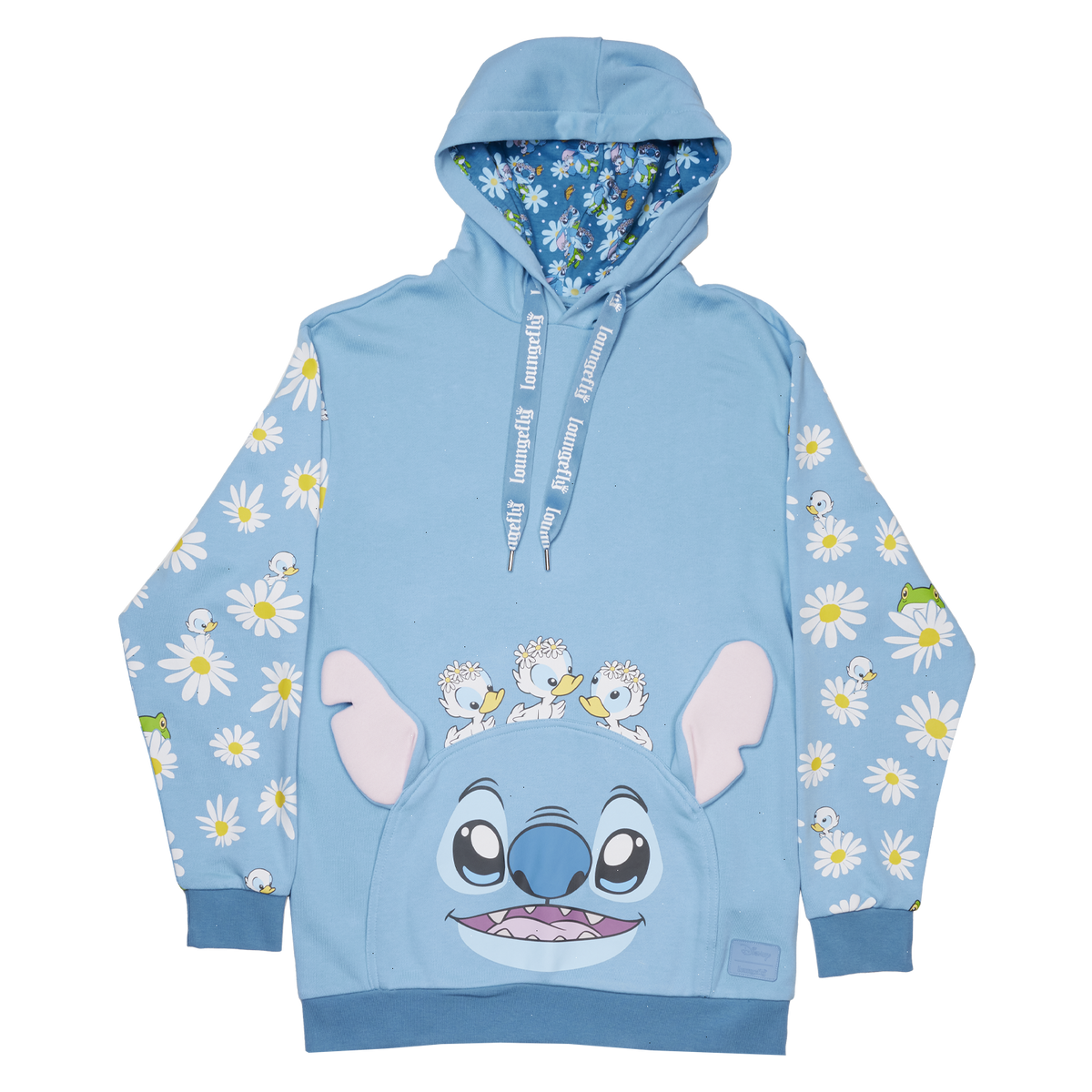 stitch springtime daisy cosplay unisex hoodie
