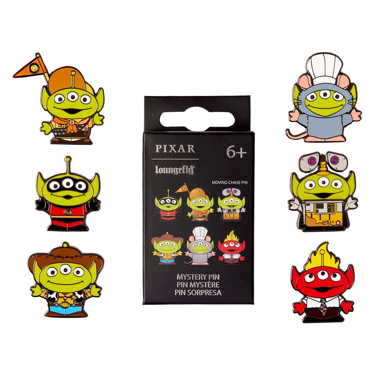 pixar alien remix mystery box pin