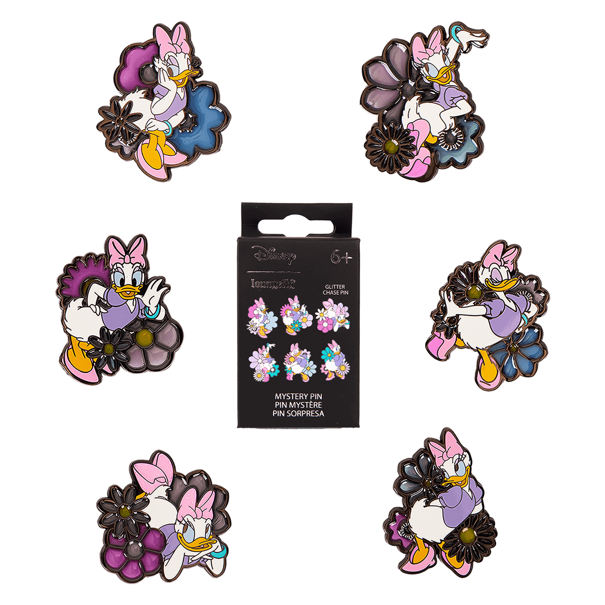 daisy duck 85th anniversary mystery box pin