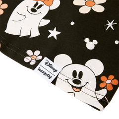 mickey & minnie floral ghost all-over print unisex tee