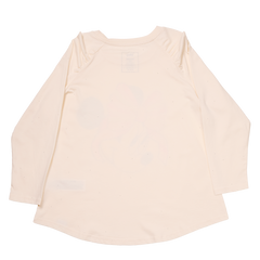 minnie mouse lace detail unisex raglan tee