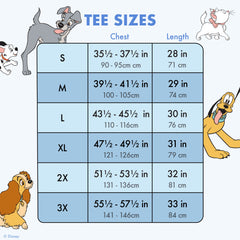 disney dogs & cats unisex tee
