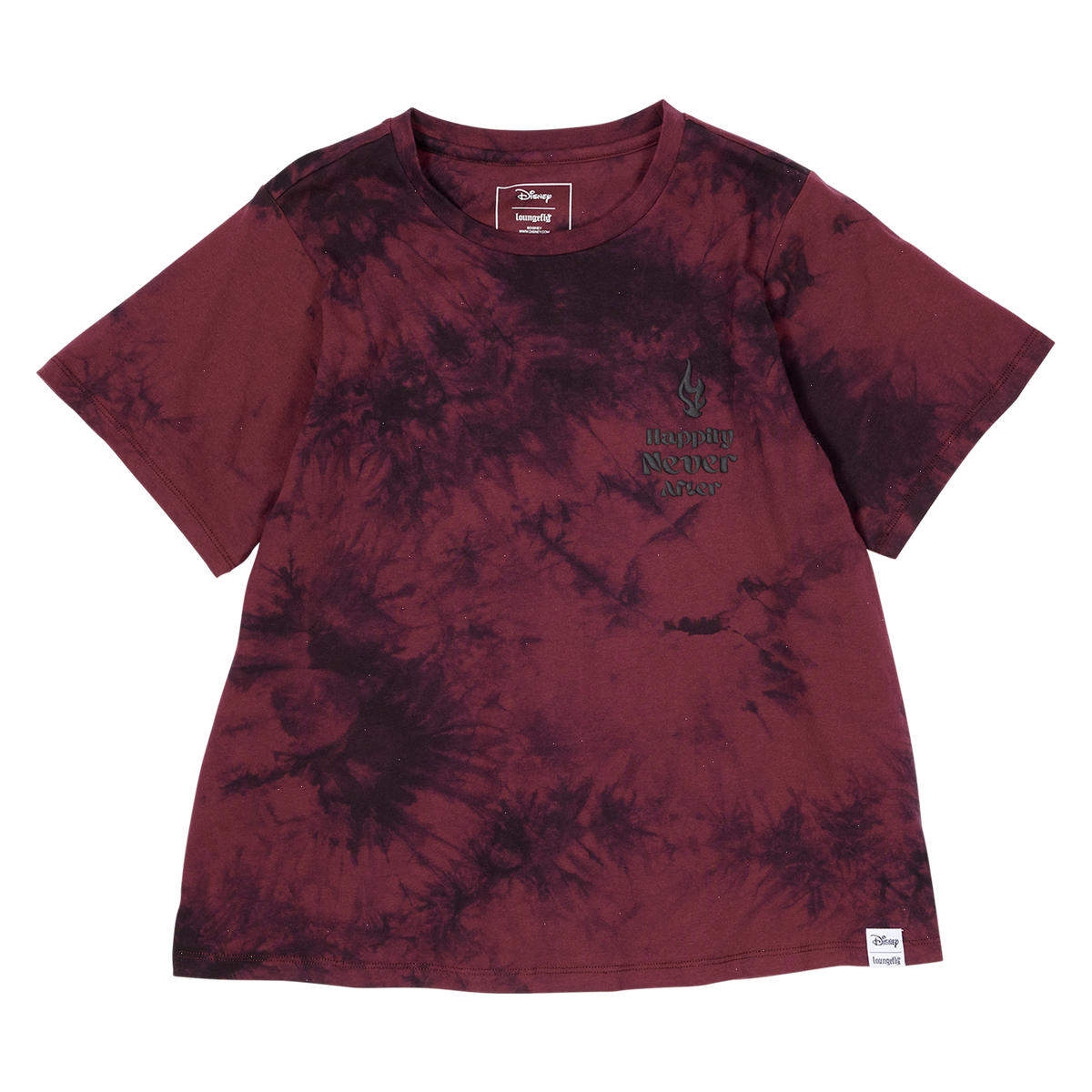 disney villains happily never after tie-dye swing tee