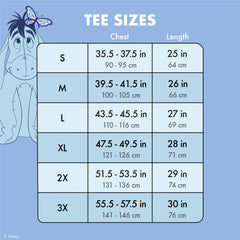 winnie the pooh eeyore unisex raglan tee