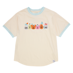 mickey & friends jack-o'-lantern glow sporty tee