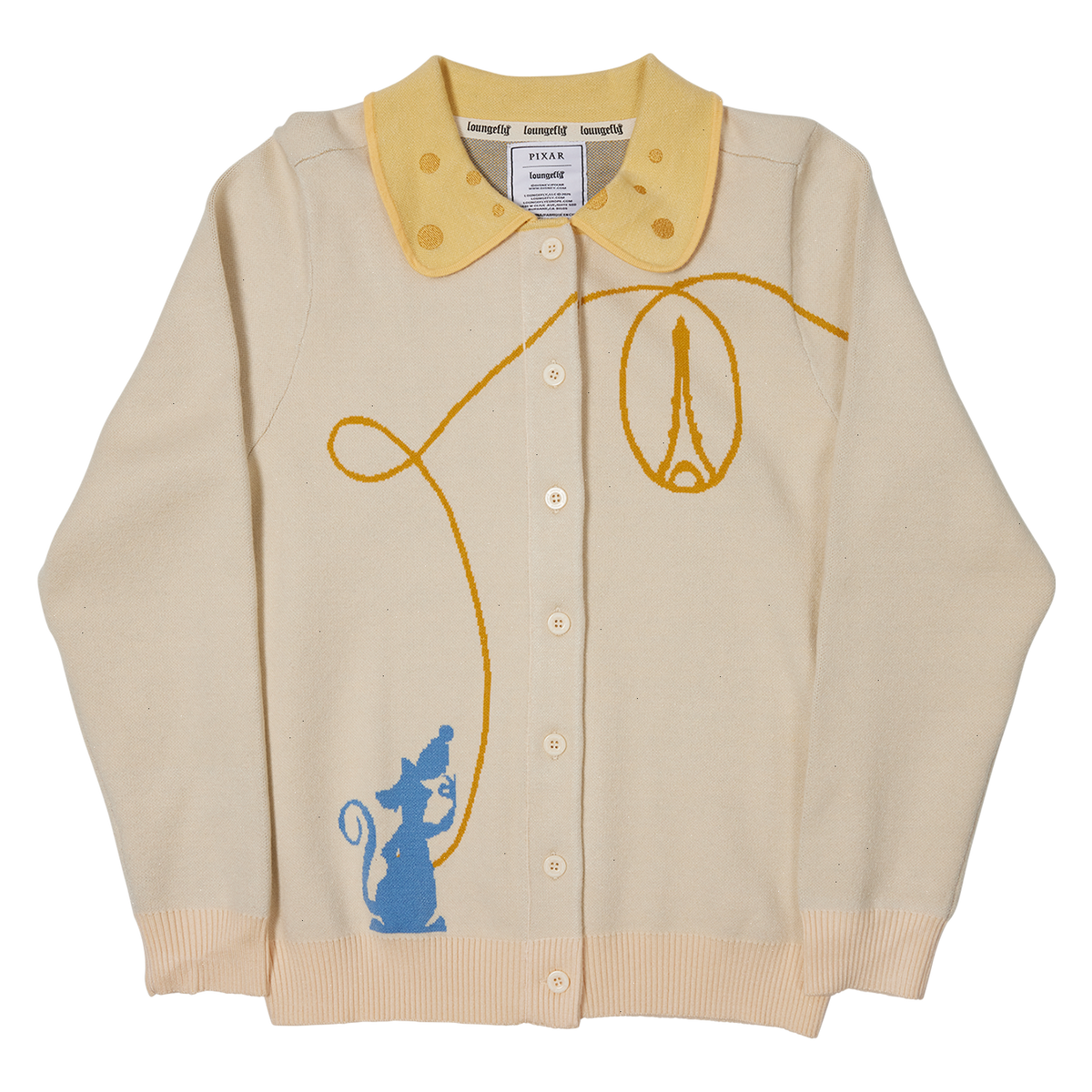 ratatouille anyone can cook collared cardigan