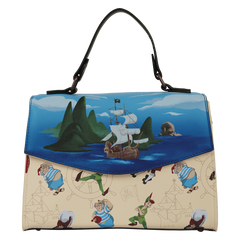 peter pan exclusive captain hook pirate ship crossbody bag
