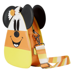 mickey and minnie mouse candy corn crossbody bag
