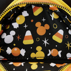 mickey and minnie mouse candy corn crossbody bag