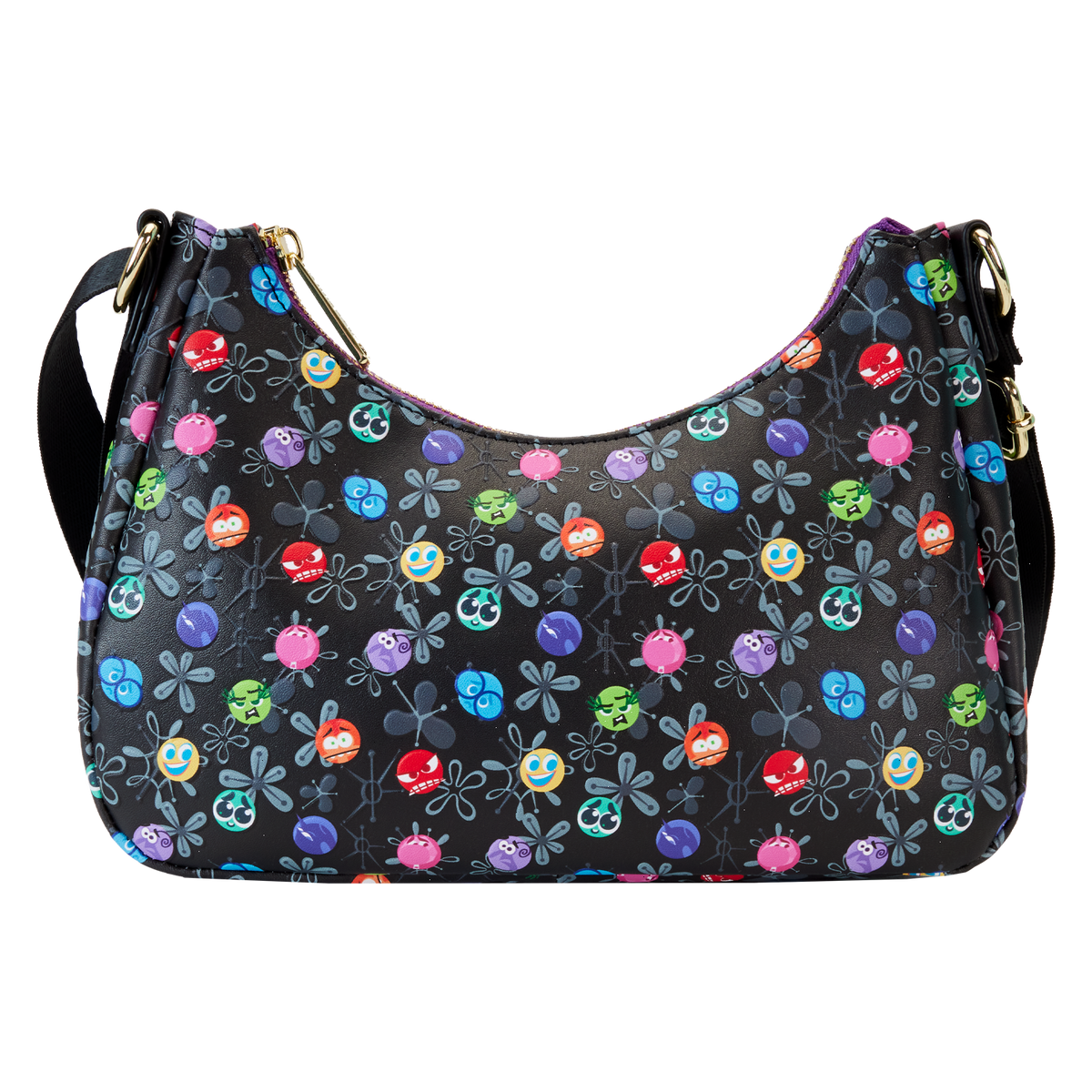 inside out 2 core memories all-over print crossbody bag