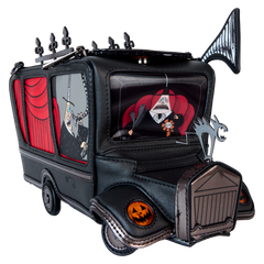 the nightmare before christmas mayor-mobile figural light up lenticular crossbody bag