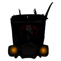 the nightmare before christmas mayor-mobile figural light up lenticular crossbody bag