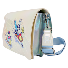 mickey & friends winter wonderland crossbody bag