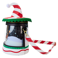 the nightmare before christmas town carousel spinning figural crossbody bag