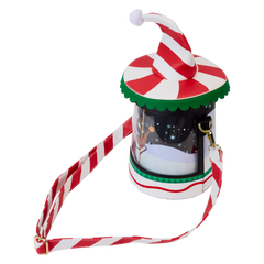 the nightmare before christmas town carousel spinning figural crossbody bag