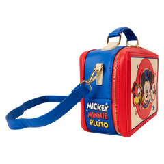 mickey & friends classic lunchbox crossbody bag