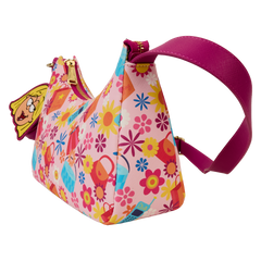 lizzie mcguire y2k all-over print crossbody bag