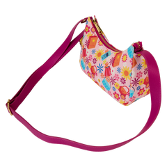 lizzie mcguire y2k all-over print crossbody bag