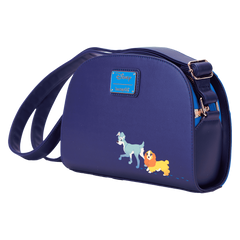 lady and the tramp 70th anniversary crossbody bag