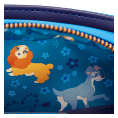 lady and the tramp 70th anniversary crossbody bag