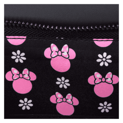 minnie mouse floral rock the dots clutch crossbody bag