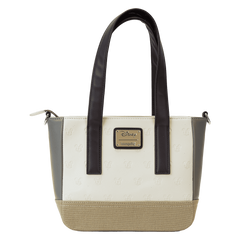 mickey & friends canvas mini tote crossbody bag