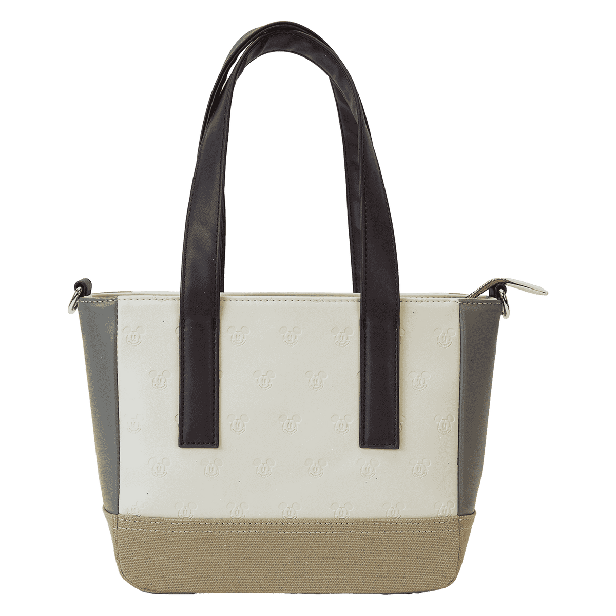 mickey & friends canvas mini tote crossbody bag