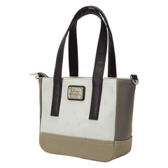 mickey & friends canvas mini tote crossbody bag