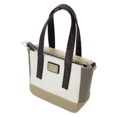 mickey & friends canvas mini tote crossbody bag