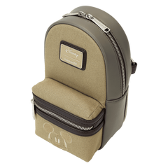 mickey & friends canvas drink holder crossbody bag