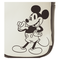 mickey & friends canvas drink holder crossbody bag