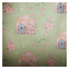 stitch & angel cherry blossom bow handle crossbody bag
