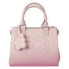 stitch & angel cherry blossom heart crossbody bag