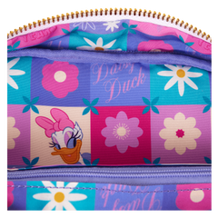 daisy duck 85th anniversary sling crossbody bag with coin bag