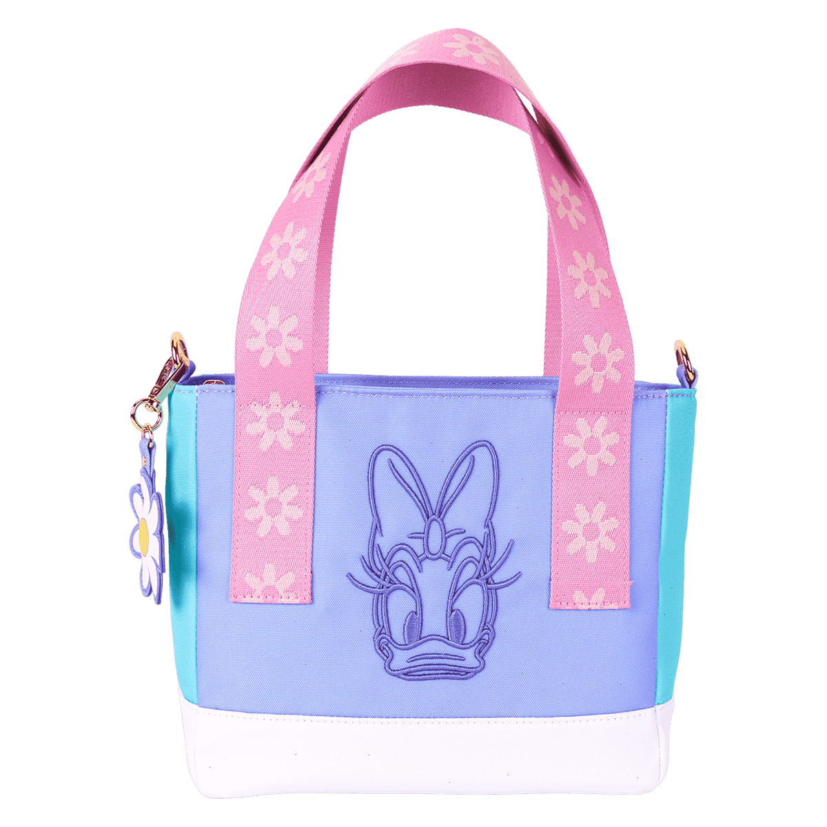 daisy duck 85th anniversary mini tote crossbody bag